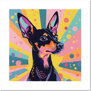 Manchester Terrier in 70's Posters and Art